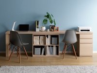 【センス/CENCE / GOODS】のI TWIN DESK + OPEN CABINET / I型 ツインデスク + オープンキャビネット 人気、トレンドファッション・服の通販 founy(ファニー) デスク Desk ワイド Wide ワーク Work ホーム・キャンプ・アウトドア・お取り寄せ Home,Garden,Outdoor,Camping Gear 家具・インテリア Furniture 収納家具・キャビネット Storage Furniture キャビネット Cabinet |ID:prp329100003300498