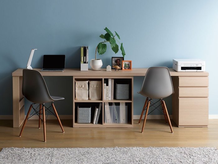 【センス/CENCE / GOODS】のI TWIN DESK + OPEN CABINET / I型 ツインデスク + オープンキャビネット インテリア・キッズ・メンズ・レディースファッション・服の通販 founy(ファニー) https://founy.com/ デスク Desk ワイド Wide ワーク Work ホーム・キャンプ・アウトドア・お取り寄せ Home,Garden,Outdoor,Camping Gear 家具・インテリア Furniture 収納家具・キャビネット Storage Furniture キャビネット Cabinet |ID: prp329100003300498 ipo3291000000030250517
