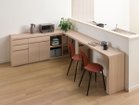 【センス/CENCE / GOODS】のL TWIN DESK + DOOR CABINET / L型 ツインデスク + 開戸キャビネット 人気、トレンドファッション・服の通販 founy(ファニー) デスク Desk ワイド Wide ワーク Work ホーム・キャンプ・アウトドア・お取り寄せ Home,Garden,Outdoor,Camping Gear 家具・インテリア Furniture 収納家具・キャビネット Storage Furniture キャビネット Cabinet thumbnail グレイッシュオーク|ID: prp329100003300500 ipo3291000000022062893