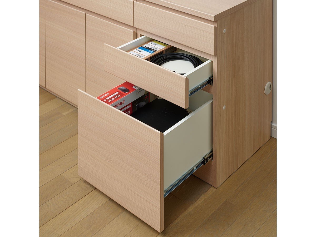 【センス/CENCE / GOODS】のL TWIN DESK + DOOR CABINET / L型 ツインデスク + 開戸キャビネット 人気、トレンドファッション・服の通販 founy(ファニー) 　デスク　Desk　ワイド　Wide　ワーク　Work　ホーム・キャンプ・アウトドア・お取り寄せ　Home,Garden,Outdoor,Camping Gear　家具・インテリア　Furniture　収納家具・キャビネット　Storage Furniture　キャビネット　Cabinet　other-2|ID: prp329100003300500 ipo3291000000031491393