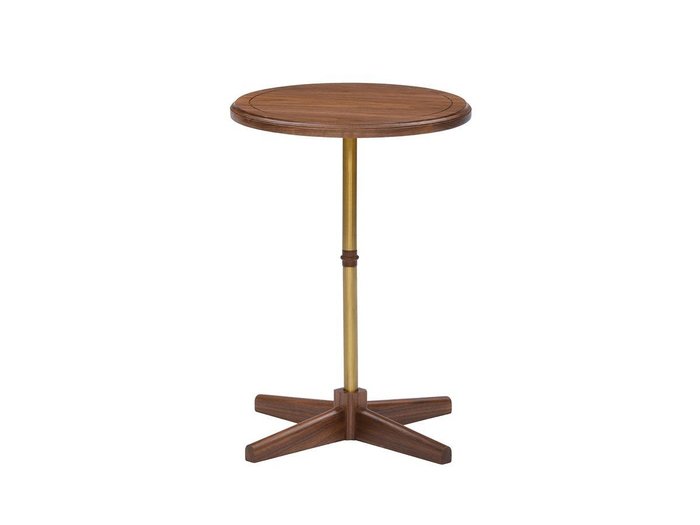 【エクリュクス/ecruxe / GOODS】のLIEN ROUND SIDE TABLE / リアン ラウンドサイドテーブル(ウォールナット) インテリア・キッズ・メンズ・レディースファッション・服の通販 founy(ファニー) https://founy.com/ 送料無料 Free Shipping クラシカル Classical シンプル Simple スリム Slim テーブル Table フォルム Form ラウンド Round ホーム・キャンプ・アウトドア・お取り寄せ Home,Garden,Outdoor,Camping Gear 家具・インテリア Furniture テーブル Table サイドテーブル・小テーブル Side Table/Small Table |ID: prp329100003304831 ipo3291000000030248329