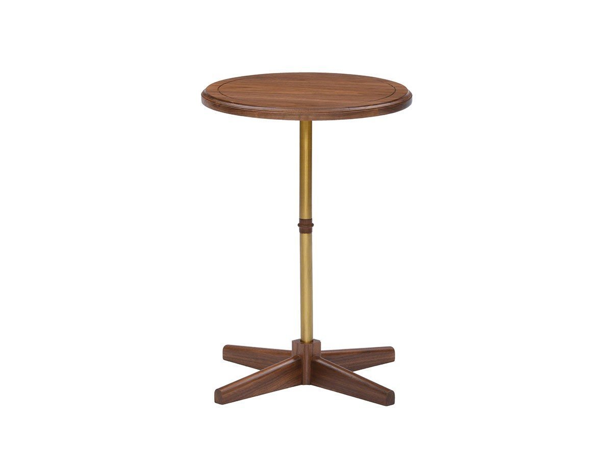 【エクリュクス/ecruxe / GOODS】のLIEN ROUND SIDE TABLE / リアン ラウンドサイドテーブル(ウォールナット) 人気、トレンドファッション・服の通販 founy(ファニー) 　送料無料　Free Shipping　クラシカル　Classical　シンプル　Simple　スリム　Slim　テーブル　Table　フォルム　Form　ラウンド　Round　ホーム・キャンプ・アウトドア・お取り寄せ　Home,Garden,Outdoor,Camping Gear　家具・インテリア　Furniture　テーブル　Table　サイドテーブル・小テーブル　Side Table/Small Table　 other-1|ID: prp329100003304831 ipo3291000000030248329