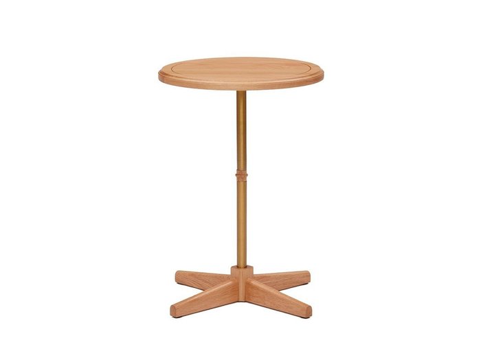 【エクリュクス/ecruxe / GOODS】のLIEN ROUND SIDE TABLE / リアン ラウンドサイドテーブル(オークナチュラル) インテリア・キッズ・メンズ・レディースファッション・服の通販 founy(ファニー) https://founy.com/ 送料無料 Free Shipping クラシカル Classical シンプル Simple スリム Slim テーブル Table フォルム Form ラウンド Round ホーム・キャンプ・アウトドア・お取り寄せ Home,Garden,Outdoor,Camping Gear 家具・インテリア Furniture テーブル Table サイドテーブル・小テーブル Side Table/Small Table |ID: prp329100003304832 ipo3291000000030248342