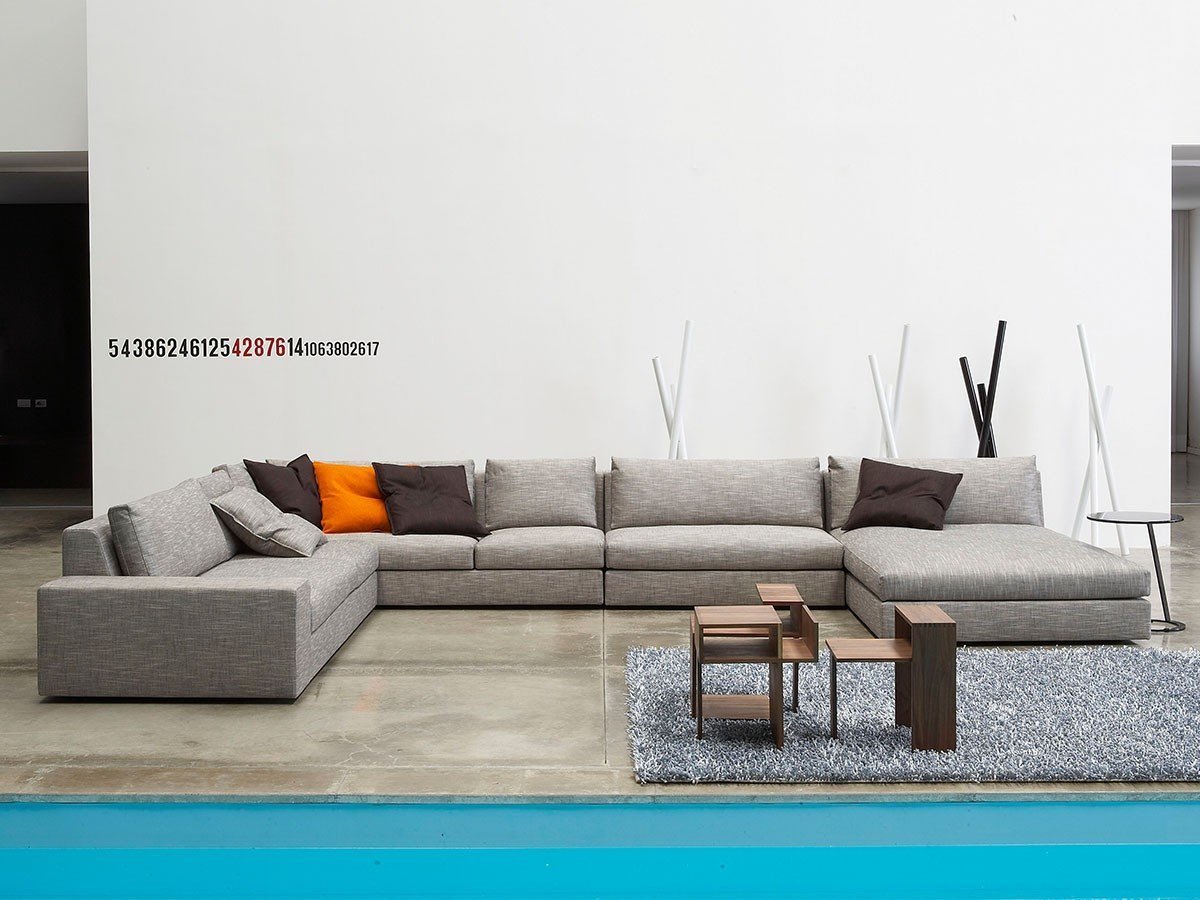 【リーン ロゼ/ligne roset / GOODS】のROSETExclusif / ロゼエクスクルーシブ 3P両肘ロー インテリア・キッズ・メンズ・レディースファッション・服の通販 founy(ファニー) 　クッション　Cushion　シンプル　Simple　スクエア　Square　フィット　Fit　ホーム・キャンプ・アウトドア・お取り寄せ　Home,Garden,Outdoor,Camping Gear　家具・インテリア　Furniture　その他 インテリア雑貨、家具　Furniture, Interior, Others　|ID: prp329100003311467 ipo3291000000030246861