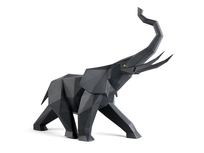 【リヤドロ/LLADRO / GOODS】のOrigami Elephant / オリガミ エレファント(ブラック) インテリア・キッズ・メンズ・レディースファッション・服の通販 founy(ファニー) https://founy.com/ 送料無料 Free Shipping クラシック Classic コレクション Collection |ID: prp329100003325076 ipo3291000000030243604