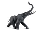 【リヤドロ/LLADRO / GOODS】のOrigami Elephant / オリガミ エレファント(ブラック) -|ID:prp329100003325076