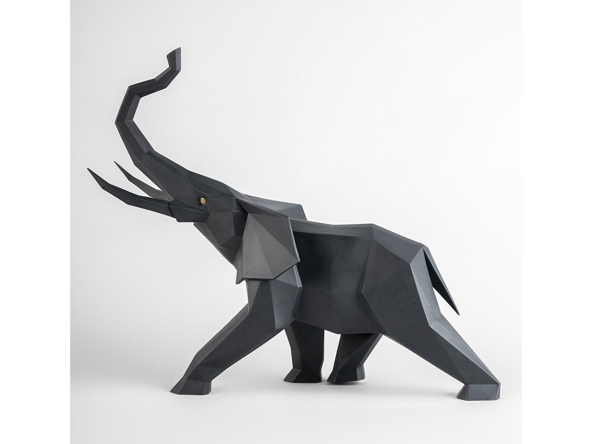 【リヤドロ/LLADRO / GOODS】のOrigami Elephant / オリガミ エレファント(ブラック) 人気、トレンドファッション・服の通販 founy(ファニー) 　送料無料　Free Shipping　クラシック　Classic　コレクション　Collection　other-5|ID: prp329100003325076 ipo3291000000031490429