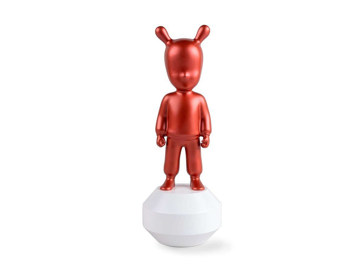 【リヤドロ/LLADRO / GOODS】のTHE GUEST / ザ・ゲスト 小 インテリア・キッズ・メンズ・レディースファッション・服の通販 founy(ファニー) 　送料無料　Free Shipping　キャラクター　Character　コレクション　Collection　コンパクト　Compact　シンプル　Simple　モダン　Modern　メタリックレッド|ID: prp329100003325092 ipo3291000000030243887