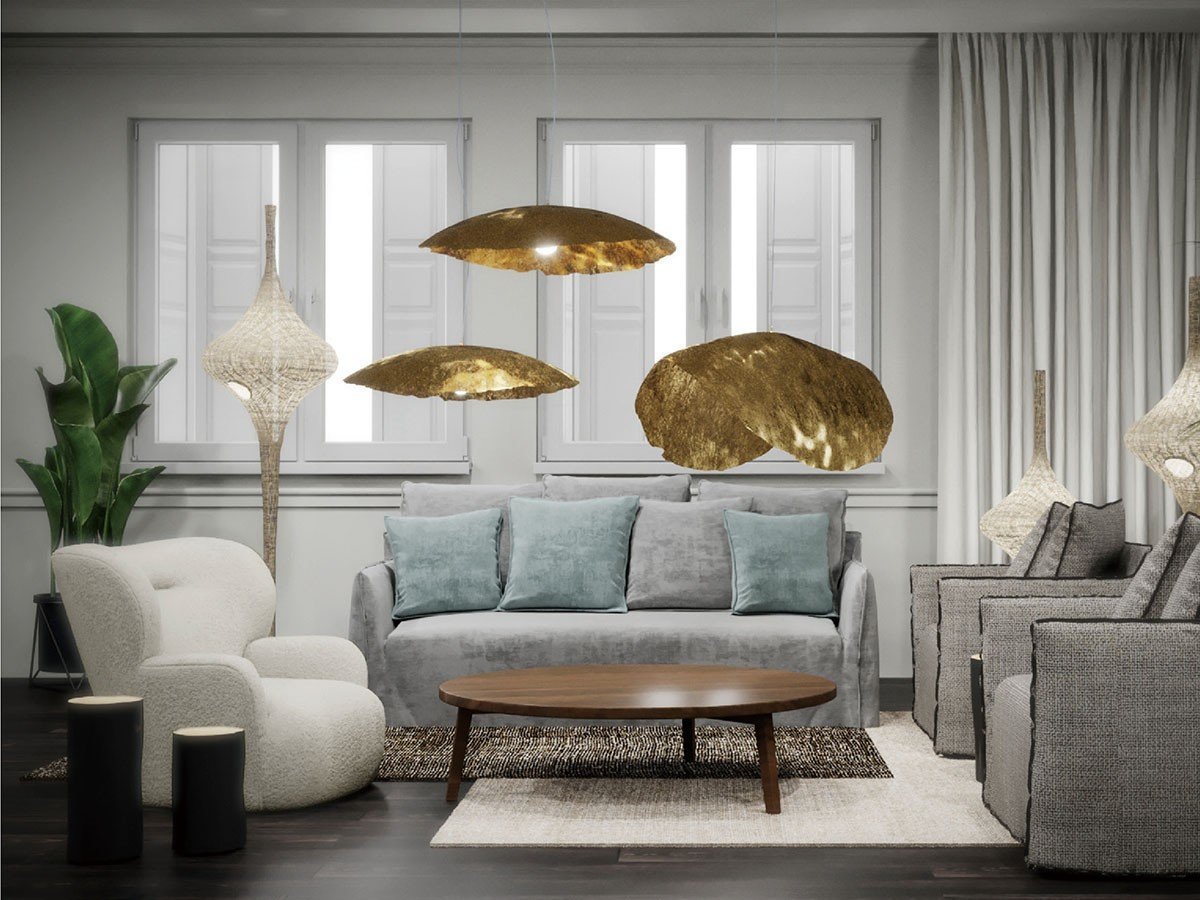 【ジェルバゾーニ/GERVASONI / GOODS】のBrass 95 Pendant Lamp / ブラス 95 ペンダントランプ 人気、トレンドファッション・服の通販 founy(ファニー) 　送料無料　Free Shipping　フォルム　Form　フラット　Flat　ホーム・キャンプ・アウトドア・お取り寄せ　Home,Garden,Outdoor,Camping Gear　家具・インテリア　Home Furniture & Interior. Stylish & Functional Living Spaces　ライト・照明　Lighting & Light Fixtures　ペンダントライト　Pendant Light　other-6|ID: prp329100003325125 ipo3291000000031490642
