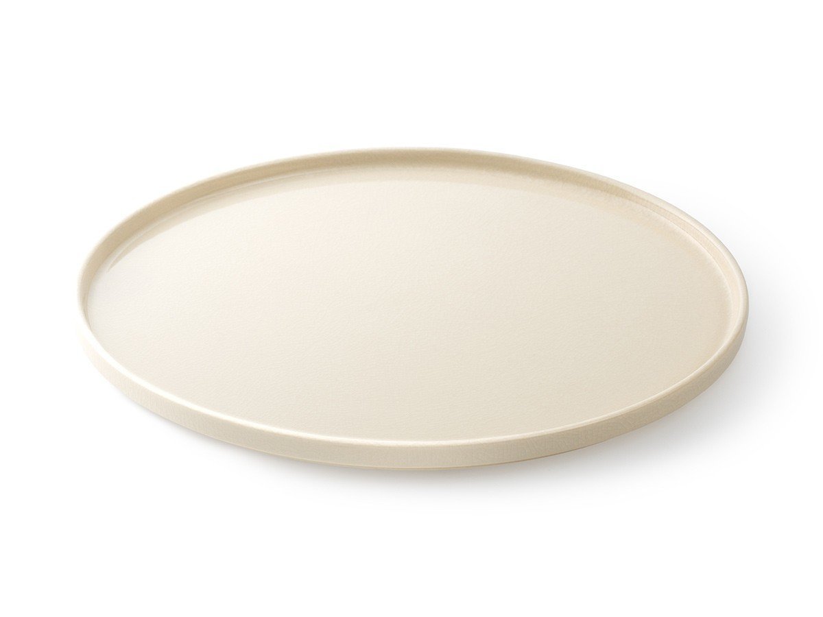 【ハス/HASU / GOODS】のWHITE CRACKLE Plate LL / 白貫入 大皿 大 インテリア・キッズ・メンズ・レディースファッション・服の通販 founy(ファニー) 　シンプル　Simple　テーブル　Table　フォルム　Form　プレート　Plate　エレガント 上品　Elegant　皿　Dish　-|ID: prp329100003359425 ipo3291000000030239247
