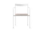 【杉山製作所/Sugiyama Seisakusho / GOODS】のCoFe PF ARM CHAIR / コフェ PF アームチェア 張地:カノア KGRG グレージュ(Aランク)、フレームサンドホワイト|ID: prp329100003371363 ipo3291000000033111864