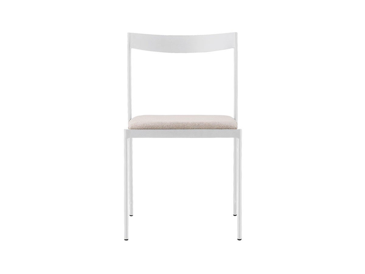 【杉山製作所/Sugiyama Seisakusho / GOODS】のCoFe PF CHAIR / コフェ PF チェア インテリア・キッズ・メンズ・レディースファッション・服の通販 founy(ファニー) 　送料無料　Free Shipping　コンパクト　Compact　シンプル　Simple　フラット　Flat　フレーム　Flame　ホーム・キャンプ・アウトドア・お取り寄せ　Home,Garden,Outdoor,Camping Gear　家具・インテリア　Furniture　チェア・椅子　Chair　ダイニングチェア　Dining Chair　張地:カノア KGRG グレージュ(Aランク)、フレームサンドホワイト|ID: prp329100003371364 ipo3291000000030163537