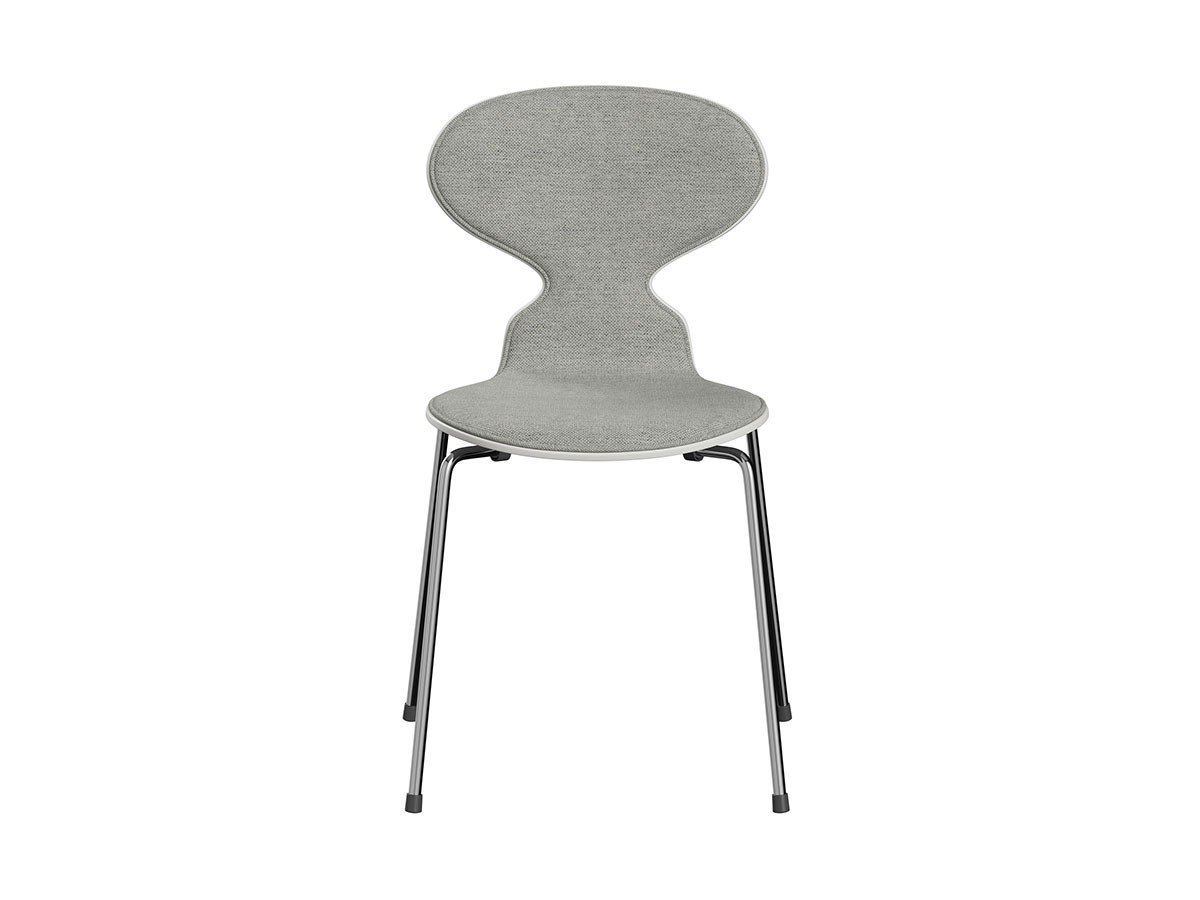 【フリッツ ハンセン/FRITZ HANSEN / GOODS】のANT / アリンコチェア 4本脚 フロントパディング 3101 インテリア・キッズ・メンズ・レディースファッション・服の通販 founy(ファニー) 　インド　India　ウッド　Wood　エレガント 上品　Elegant　シルク　Silk　フォルム　Form　送料無料　Free Shipping　ホーム・キャンプ・アウトドア・お取り寄せ　Home,Garden,Outdoor,Camping Gear　家具・インテリア　Furniture　チェア・椅子　Chair　ダイニングチェア　Dining Chair　張地:HALLINGDAL 110 ホワイト / グレー(カテゴリー2)、シェル:カラードアッシュ|ID: prp329100003387688 ipo3291000000030236704