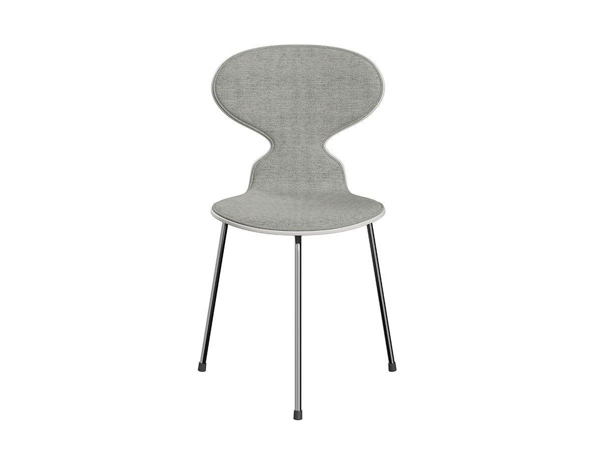 【フリッツ ハンセン/FRITZ HANSEN / GOODS】のANT / アリンコチェア 3本脚 フロントパディング 3100 インテリア・キッズ・メンズ・レディースファッション・服の通販 founy(ファニー) 　インド　Indian Textile　ウッド　Wooden Design　エレガント 上品　Elegant　シルク　Silk, 100% Silk　フォルム　Silhouette, Form　送料無料　Free Shipping　ホーム・キャンプ・アウトドア・お取り寄せ　Home Living / Home & Lifestyle / Camping Gear / Outdoor Camping　家具・インテリア　Home Furniture & Interior. Stylish & Functional Living Spaces　チェア・椅子　Seating & Chairs　ダイニングチェア・木製チェア　Dining Chairs　張地:HALLINGDAL 110 ホワイト / グレー(カテゴリー2)、シェル:ラッカー / ホワ|ID: prp329100003387689 ipo3291000000033854461