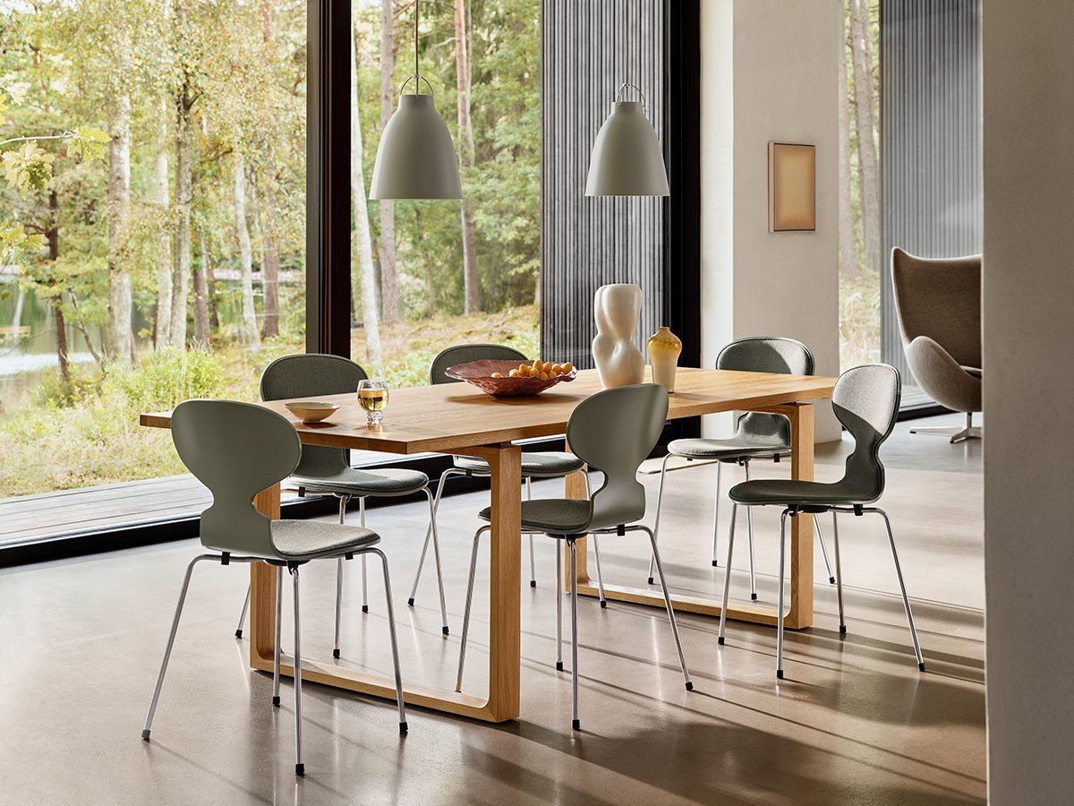 【フリッツ ハンセン/FRITZ HANSEN / GOODS】のANT / アリンコチェア 3本脚 フロントパディング 3100 インテリア・キッズ・メンズ・レディースファッション・服の通販 founy(ファニー) 　インド　Indian Textile　ウッド　Wooden Design　エレガント 上品　Elegant　シルク　Silk, 100% Silk　フォルム　Silhouette, Form　送料無料　Free Shipping　ホーム・キャンプ・アウトドア・お取り寄せ　Home Living / Home & Lifestyle / Camping Gear / Outdoor Camping　家具・インテリア　Home Furniture & Interior. Stylish & Functional Living Spaces　チェア・椅子　Seating & Chairs　ダイニングチェア・木製チェア　Dining Chairs　参考イメージ|ID: prp329100003387689 ipo3291000000033854470
