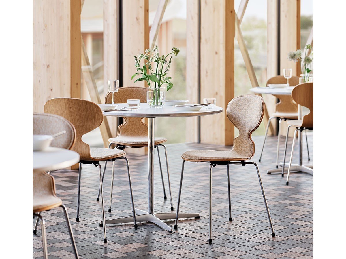 【フリッツ ハンセン/FRITZ HANSEN / GOODS】のANT / アリンコチェア 3本脚 フロントパディング 3100 インテリア・キッズ・メンズ・レディースファッション・服の通販 founy(ファニー) 　インド　Indian Textile　ウッド　Wooden Design　エレガント 上品　Elegant　シルク　Silk, 100% Silk　フォルム　Silhouette, Form　送料無料　Free Shipping　ホーム・キャンプ・アウトドア・お取り寄せ　Home Living / Home & Lifestyle / Camping Gear / Outdoor Camping　家具・インテリア　Home Furniture & Interior. Stylish & Functional Living Spaces　チェア・椅子　Seating & Chairs　ダイニングチェア・木製チェア　Dining Chairs　参考イメージ|ID: prp329100003387689 ipo3291000000033854477