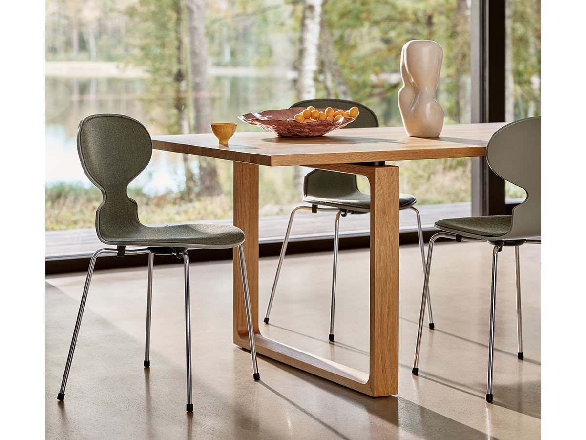 【フリッツ ハンセン/FRITZ HANSEN / GOODS】のANT / アリンコチェア 3本脚 フロントパディング 3100 インテリア・キッズ・メンズ・レディースファッション・服の通販 founy(ファニー) 　インド　Indian Textile　ウッド　Wooden Design　エレガント 上品　Elegant　シルク　Silk, 100% Silk　フォルム　Silhouette, Form　送料無料　Free Shipping　ホーム・キャンプ・アウトドア・お取り寄せ　Home Living / Home & Lifestyle / Camping Gear / Outdoor Camping　家具・インテリア　Home Furniture & Interior. Stylish & Functional Living Spaces　チェア・椅子　Seating & Chairs　ダイニングチェア・木製チェア　Dining Chairs　参考イメージ|ID: prp329100003387689 ipo3291000000033854499
