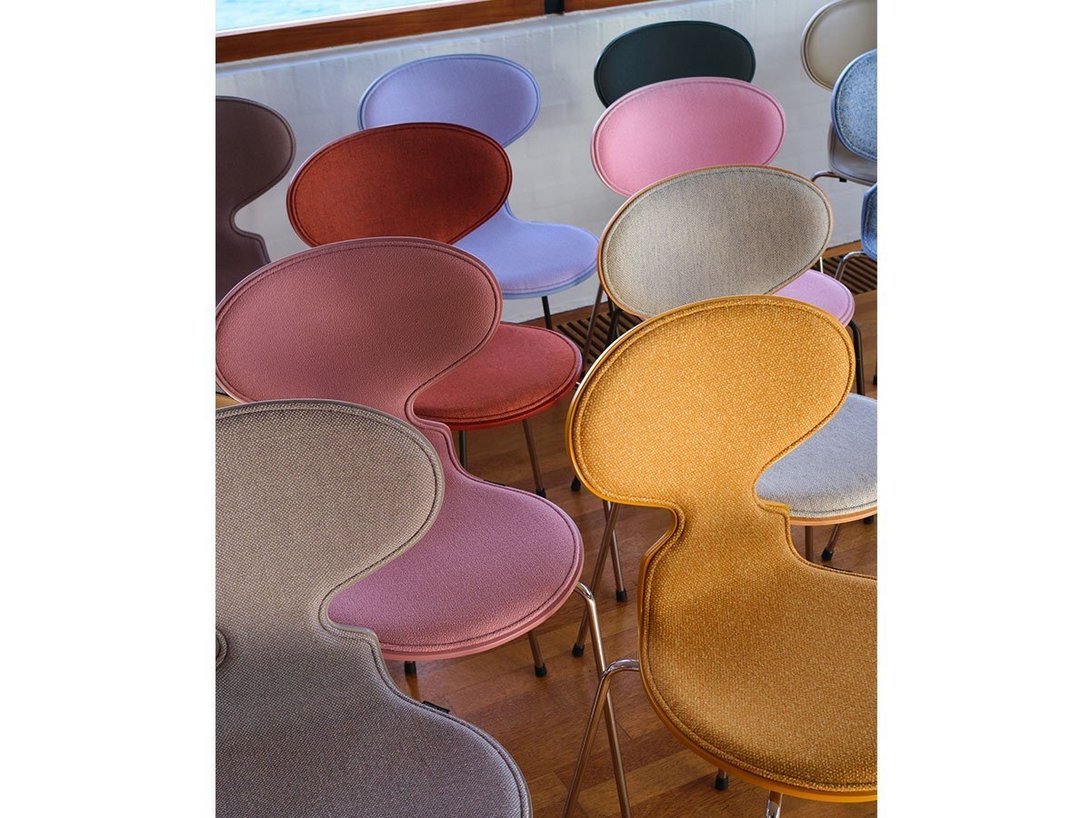 【フリッツ ハンセン/FRITZ HANSEN / GOODS】のANT / アリンコチェア 3本脚 フロントパディング 3100 インテリア・キッズ・メンズ・レディースファッション・服の通販 founy(ファニー) 　インド　Indian Textile　ウッド　Wooden Design　エレガント 上品　Elegant　シルク　Silk, 100% Silk　フォルム　Silhouette, Form　送料無料　Free Shipping　ホーム・キャンプ・アウトドア・お取り寄せ　Home Living / Home & Lifestyle / Camping Gear / Outdoor Camping　家具・インテリア　Home Furniture & Interior. Stylish & Functional Living Spaces　チェア・椅子　Seating & Chairs　ダイニングチェア・木製チェア　Dining Chairs　参考イメージ|ID: prp329100003387689 ipo3291000000033854523