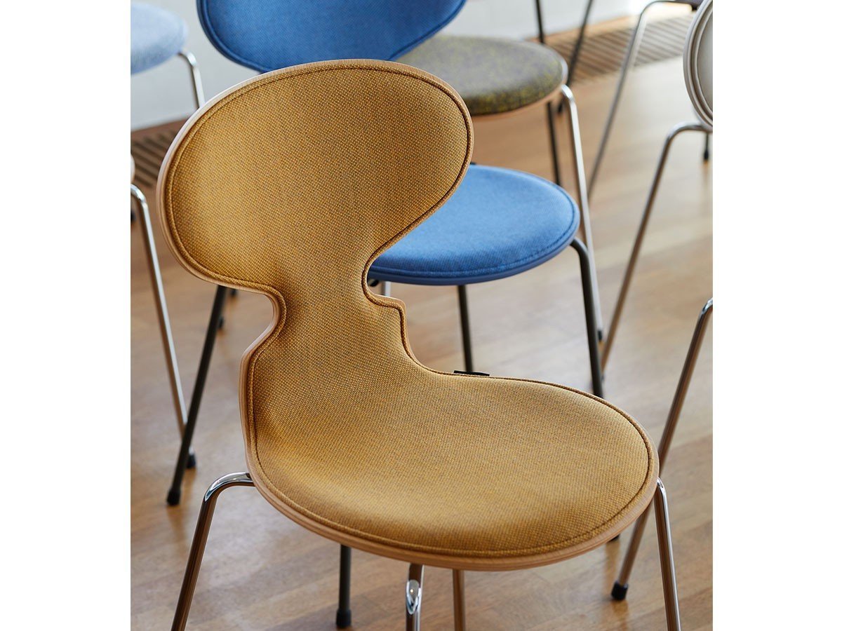 【フリッツ ハンセン/FRITZ HANSEN / GOODS】のANT / アリンコチェア 3本脚 フロントパディング 3100 インテリア・キッズ・メンズ・レディースファッション・服の通販 founy(ファニー) 　インド　Indian Textile　ウッド　Wooden Design　エレガント 上品　Elegant　シルク　Silk, 100% Silk　フォルム　Silhouette, Form　送料無料　Free Shipping　ホーム・キャンプ・アウトドア・お取り寄せ　Home Living / Home & Lifestyle / Camping Gear / Outdoor Camping　家具・インテリア　Home Furniture & Interior. Stylish & Functional Living Spaces　チェア・椅子　Seating & Chairs　ダイニングチェア・木製チェア　Dining Chairs　参考イメージ|ID: prp329100003387689 ipo3291000000033854529