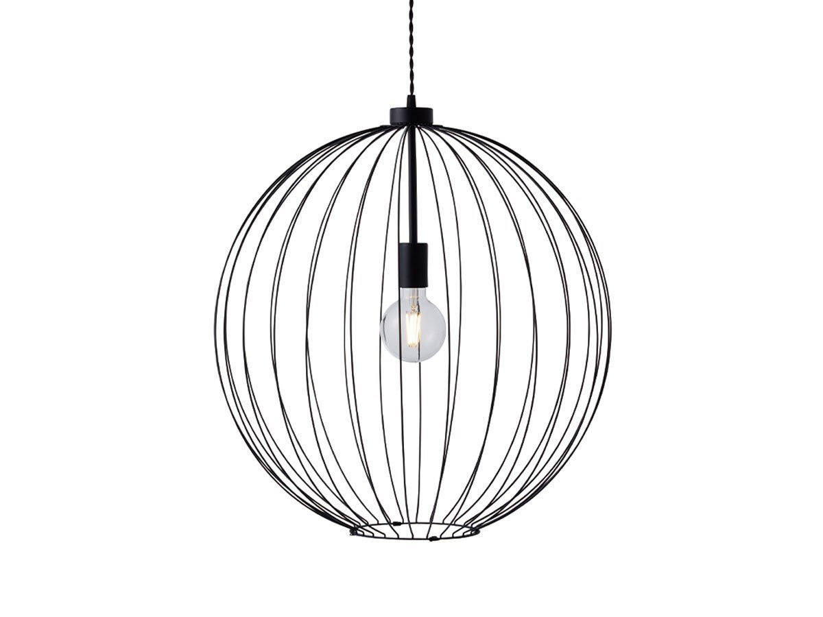 【フライミーパーラー/FLYMEe Parlor / GOODS】のPendant Light / ペンダントライト #113829 インテリア・キッズ・メンズ・レディースファッション・服の通販 founy(ファニー) 　送料無料　Free Shipping　シンプル　Simple, Minimal　スリム　Slim, Slim Fit　フォルム　Silhouette, Form　ワイヤー　Wire, Wired Bra　ホーム・キャンプ・アウトドア・お取り寄せ　Home Living / Home & Lifestyle / Camping Gear / Outdoor Camping　家具・インテリア　Home Furniture & Interior. Stylish & Functional Living Spaces　ライト・照明　Lamps & Lighting Fixtures　ペンダントライト・吊り下げ照明　Pendant Light / Hanging Light Fixture　ブラック|ID: prp329100003397244 ipo3291000000030234075