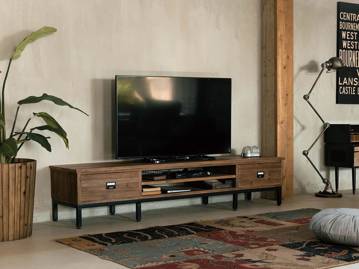 【ノットアンティークス/knot antiques / CRASH GATE / GOODS】のBABEL TV BOARD / バベル テレビボード 幅200cm(引出し2杯タイプ) 人気、トレンドファッション・服の通販 founy(ファニー) 　アンティーク　Antique-Inspired　シンプル　Simple, Minimal　ホーム・キャンプ・アウトドア・お取り寄せ　Home Living / Home & Lifestyle / Camping Gear / Outdoor Camping　家具・インテリア　Home Furniture & Interior. Stylish & Functional Living Spaces　テレビボード・テレビ台　TV Cabinets & Consoles　テレビ台・TVボード　Tv Board　other-3|ID: prp329100003415164 ipo3291000000031489449