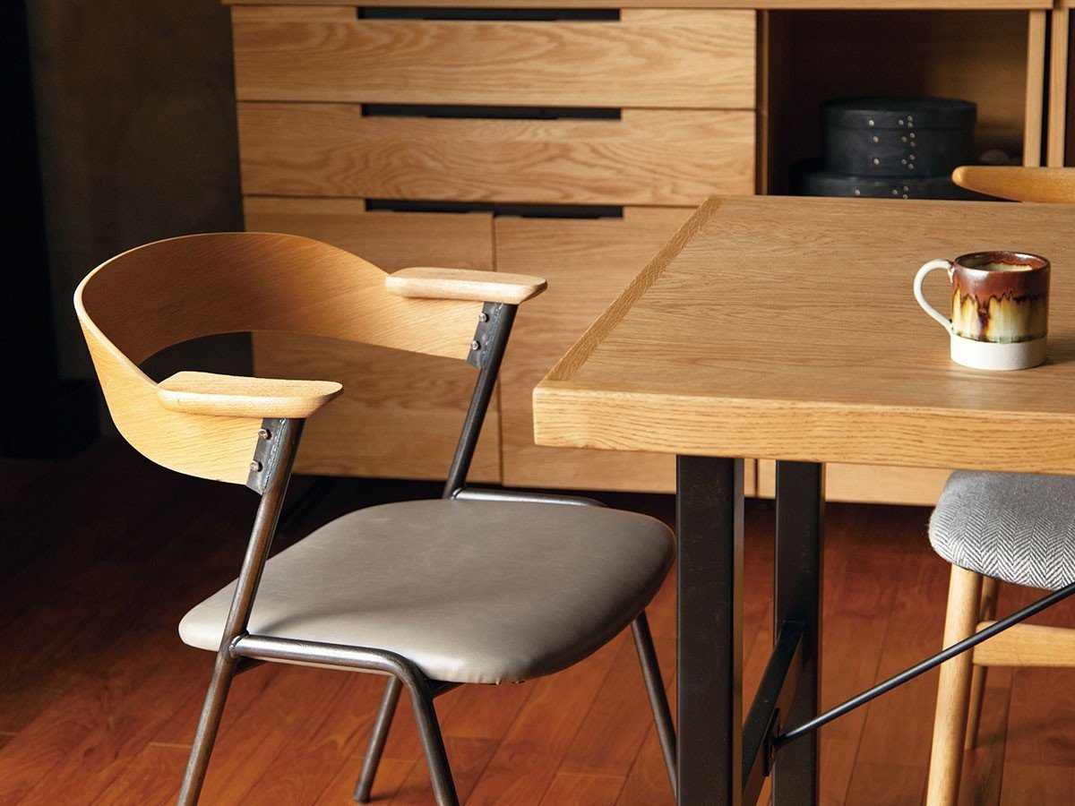 【アデペシュ/a.depeche / GOODS】のsine dining table 1450 / サイン ダイニングテーブル 1450 ウッドレッグ インテリア・キッズ・メンズ・レディースファッション・服の通販 founy(ファニー) 　なめらか　Smooth, Silky Texture　コンパクト　Compact, Small Size　シンプル　Simple, Minimal　テーブル　Table, Dining Table　デスク　Desk, Work Desk　フィット　Fit, Slim Fit　モダン　Modern, Contemporary　ワーク　Workwear, Utility Style　ホーム・キャンプ・アウトドア・お取り寄せ　Home Living / Home & Lifestyle / Camping Gear / Outdoor Camping　家具・インテリア　Home Furniture & Interior. Stylish & Functional Living Spaces　テーブル　Dining, Coffee & Side Tables　ダイニングテーブル・食卓テーブル　Dining Tables　参考イメージ|ID: prp329100003415168 ipo3291000000030230884