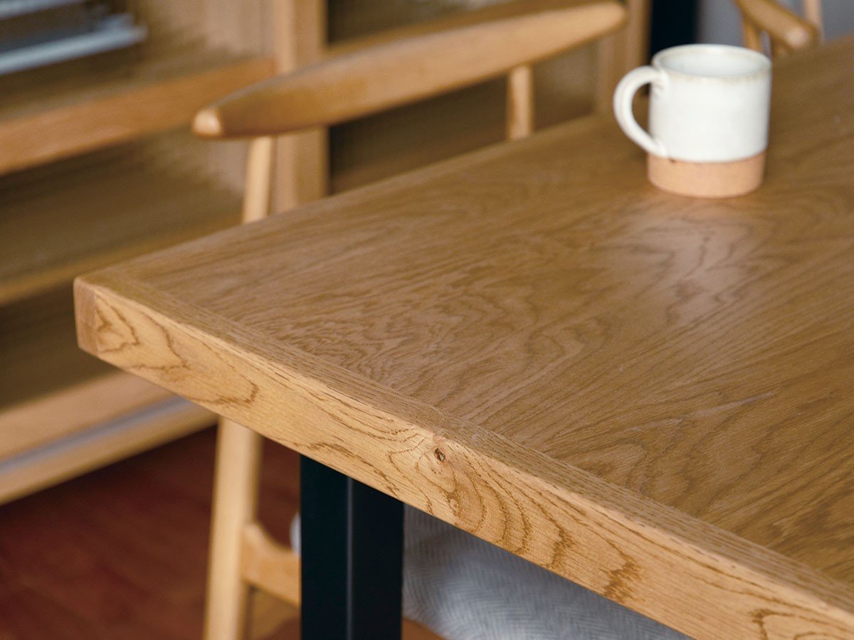 【アデペシュ/a.depeche / GOODS】のsine dining table 1450 / サイン ダイニングテーブル 1450 ウッドレッグ インテリア・キッズ・メンズ・レディースファッション・服の通販 founy(ファニー) 　なめらか　Smooth, Silky Texture　コンパクト　Compact, Small Size　シンプル　Simple, Minimal　テーブル　Table, Dining Table　デスク　Desk, Work Desk　フィット　Fit, Slim Fit　モダン　Modern, Contemporary　ワーク　Workwear, Utility Style　ホーム・キャンプ・アウトドア・お取り寄せ　Home Living / Home & Lifestyle / Camping Gear / Outdoor Camping　家具・インテリア　Home Furniture & Interior. Stylish & Functional Living Spaces　テーブル　Dining, Coffee & Side Tables　ダイニングテーブル・食卓テーブル　Dining Tables　参考イメージ|ID: prp329100003415168 ipo3291000000030230899