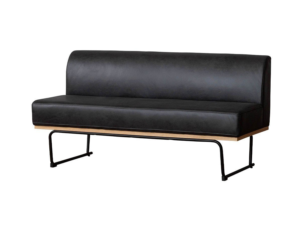 【クラッシュゲート/CRASH GATE / GOODS】のDANTON SOFA / ダントン 2人掛け肘無ソファ インテリア・キッズ・メンズ・レディースファッション・服の通販 founy(ファニー) 　コンパクト　Compact, Small Size　シンプル　Simple, Minimal　スリム　Slim, Slim Fit　テーブル　Table, Dining Table　リアル　Real, Realistic　ホーム・キャンプ・アウトドア・お取り寄せ　Home Living / Home & Lifestyle / Camping Gear / Outdoor Camping　家具・インテリア　Home Furniture & Interior. Stylish & Functional Living Spaces　ソファー　Couches & Sofas　張地:チャコールブラック|ID: prp329100003415184 ipo3291000000030166801