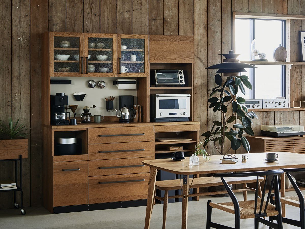 【イージーライフ/Easy Life / GOODS】のHANDLEY DINING BOARD / ハンドリー ダイニングボード 幅140cm インテリア・キッズ・メンズ・レディースファッション・服の通販 founy(ファニー) 　ヴィンテージ　Vintage Style　ガラス　Glass, Glassware　フィット　Fit, Slim Fit　フラット　Flat, Flat Shoes　マグネット　Magnet, Magnetic Closure　モザイク　Mosaic, Geometric Pattern　日本製　Made In Japan　ホーム・キャンプ・アウトドア・お取り寄せ　Home Living / Home & Lifestyle / Camping Gear / Outdoor Camping　キッチン・ダイニング　Kitchen & Dining Essentials. Stylish & Functional Tableware　キッチン収納　Kitchen Storage　キッチン収納・食器棚・レンジ台　Kitchen Cabinet　ホーム・キャンプ・アウトドア・お取り寄せ　Home Living / Home & Lifestyle / Camping Gear / Outdoor Camping　キッチン・ダイニング　Kitchen & Dining Essentials. Stylish & Functional Tableware　キッチン家電・キッチン用品　Kitchen Appliances & Tools　マグカップ・カップ&ソーサー・陶器食器　Mugs / Cups and Saucers / Ceramic Drinkware　参考イメージ|ID: prp329100003415194 ipo3291000000033344207