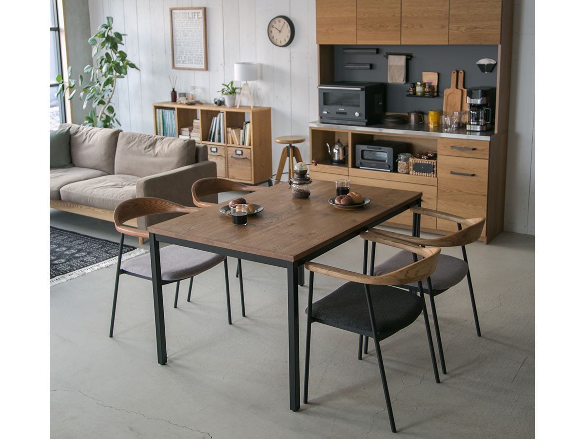 【イージーライフ/Easy Life / GOODS】のTANK DINNING TABLE / タンク ダイニングテーブル 幅150cm(オーク材 / WFT-2) インテリア・キッズ・メンズ・レディースファッション・服の通販 founy(ファニー) 　おすすめ　Recommended / Our Picks　オイル　Body Oil　コンパクト　Compact, Small Size　シンプル　Simple, Minimal　タンク　Tank Top, Sleeveless Top　テーブル　Table, Dining Table　ホーム・キャンプ・アウトドア・お取り寄せ　Home Living / Home & Lifestyle / Camping Gear / Outdoor Camping　家具・インテリア　Home Furniture & Interior. Stylish & Functional Living Spaces　テーブル　Dining, Coffee & Side Tables　ダイニングテーブル・食卓テーブル　Dining Tables　参考イメージ|ID: prp329100003417223 ipo3291000000030227234
