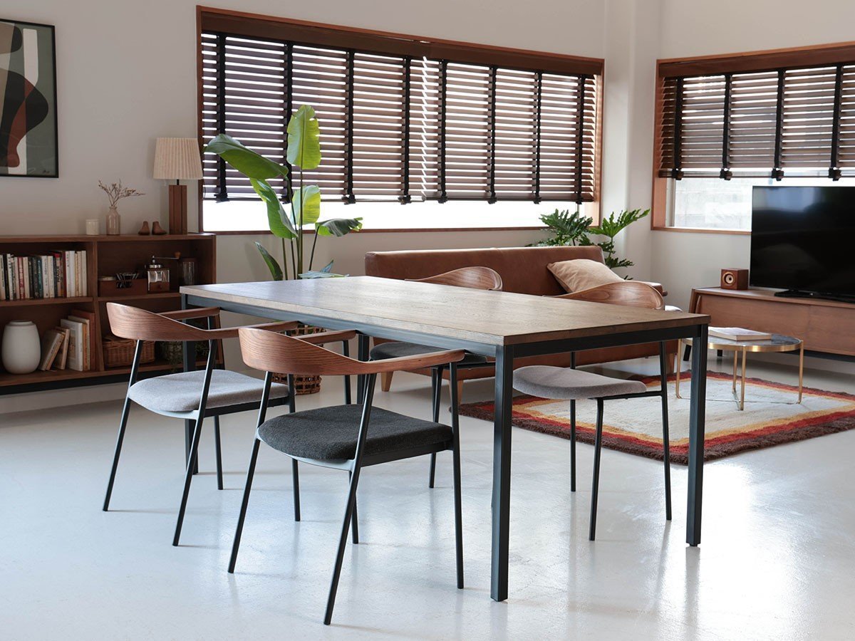 【イージーライフ/Easy Life / GOODS】のTANK DINNING TABLE / タンク ダイニングテーブル 幅150cm(オーク材 / WFT-2) インテリア・キッズ・メンズ・レディースファッション・服の通販 founy(ファニー) 　おすすめ　Recommended / Our Picks　オイル　Body Oil　コンパクト　Compact, Small Size　シンプル　Simple, Minimal　タンク　Tank Top, Sleeveless Top　テーブル　Table, Dining Table　ホーム・キャンプ・アウトドア・お取り寄せ　Home Living / Home & Lifestyle / Camping Gear / Outdoor Camping　家具・インテリア　Home Furniture & Interior. Stylish & Functional Living Spaces　テーブル　Dining, Coffee & Side Tables　ダイニングテーブル・食卓テーブル　Dining Tables　参考イメージ|ID: prp329100003417223 ipo3291000000030227257