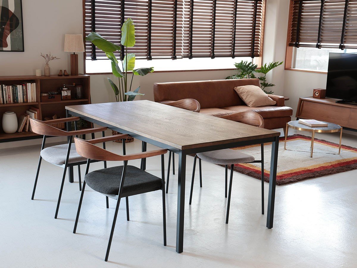 【イージーライフ/Easy Life / GOODS】のTANK DINNING TABLE / タンク ダイニングテーブル 幅150cm(オーク材 / WFT-2) 人気、トレンドファッション・服の通販 founy(ファニー) 　おすすめ　Recommended / Our Picks　オイル　Body Oil　コンパクト　Compact, Small Size　シンプル　Simple, Minimal　タンク　Tank Top, Sleeveless Top　テーブル　Table, Dining Table　ホーム・キャンプ・アウトドア・お取り寄せ　Home Living / Home & Lifestyle / Camping Gear / Outdoor Camping　家具・インテリア　Home Furniture & Interior. Stylish & Functional Living Spaces　テーブル　Dining, Coffee & Side Tables　ダイニングテーブル・食卓テーブル　Dining Tables　other-6|ID: prp329100003417223 ipo3291000000031489005