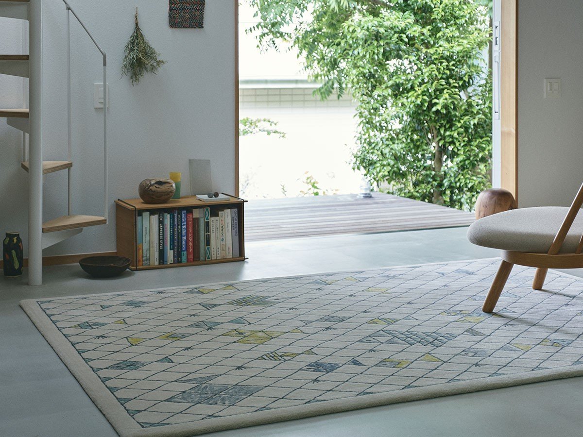 【山形緞通/Yamagata Dantsu / GOODS】のDESIGNERS LINE happy ocean / デザイナーズライン ハッピーオーシャン S 人気、トレンドファッション・服の通販 founy(ファニー) 　送料無料　Free Shipping　おすすめ　Recommended / Our Picks　グラデーション　Gradient, Ombre　ループ　Loop, Loop Knit　手描き　Hand-Drawn, Illustrated　ホーム・キャンプ・アウトドア・お取り寄せ　Home Living / Home & Lifestyle / Camping Gear / Outdoor Camping　家具・インテリア　Home Furniture & Interior. Stylish & Functional Living Spaces　その他 インテリア雑貨、家具　Home Decor & Furniture Extras　other-3|ID: prp329100003418735 ipo3291000000031488982