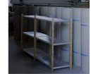 【フルクラム/Fulcrum / GOODS】のBaguette shelf 6shelves / バゲットシェルフ 3段 × 2列 棚板には、建築板金で使用する、わずか0.8mmの鉄板を用いています。|ID:prp329100003439416