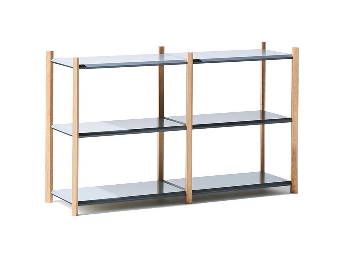 【フルクラム/Fulcrum / GOODS】のBaguette shelf 6shelves / バゲットシェルフ 3段 × 2列 人気、トレンドファッション・服の通販 founy(ファニー) 　シルバー　Silver　シンプル　Simple　テクスチャー　Texture　メタリック　Metallic　送料無料　Free Shipping　ホーム・キャンプ・アウトドア・お取り寄せ　Home,Garden,Outdoor,Camping Gear　家具・インテリア　Home Furniture & Interior. Stylish & Functional Living Spaces　収納家具・キャビネット　Storage Furniture　ラック・シェルフ　Rack Shelf　other-2|ID: prp329100003439416 ipo3291000000031488941