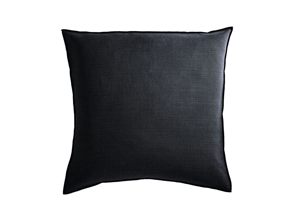 【カサマンス/CASAMANCE / GOODS】のParis Texas Cushion / パリテキサス クッション 65 × 65cm インテリア・キッズ・メンズ・レディースファッション・服の通販 founy(ファニー) 　送料無料　Free Shipping　クッション　Cushion, Throw Pillow　サテン　Satin, Glossy Fabric　パイピング　Piping, Trim Design　フランス　France, French　プリント　Print, Printed Pattern　ベルベット　Velvet, Velvety　リネン　Linen, Linen Fabric　ホーム・キャンプ・アウトドア・お取り寄せ　Home Living / Home & Lifestyle / Camping Gear / Outdoor Camping　家具・インテリア　Home Furniture & Interior. Stylish & Functional Living Spaces　その他 インテリア雑貨、家具　Home Decor & Furniture Extras　ノワール|ID: prp329100003453530 ipo3291000000035324650