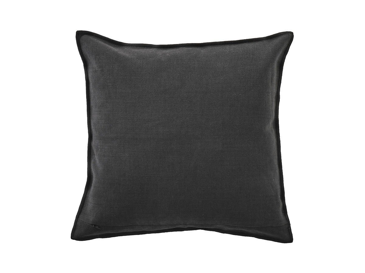 【カサマンス/CASAMANCE / GOODS】のParis Texas Cushion / パリテキサス クッション 65 × 65cm インテリア・キッズ・メンズ・レディースファッション・服の通販 founy(ファニー) 　送料無料　Free Shipping　クッション　Cushion, Throw Pillow　サテン　Satin, Glossy Fabric　パイピング　Piping, Trim Design　フランス　France, French　プリント　Print, Printed Pattern　ベルベット　Velvet, Velvety　リネン　Linen, Linen Fabric　ホーム・キャンプ・アウトドア・お取り寄せ　Home Living / Home & Lifestyle / Camping Gear / Outdoor Camping　家具・インテリア　Home Furniture & Interior. Stylish & Functional Living Spaces　その他 インテリア雑貨、家具　Home Decor & Furniture Extras　ノワール|ID: prp329100003453530 ipo3291000000035324670