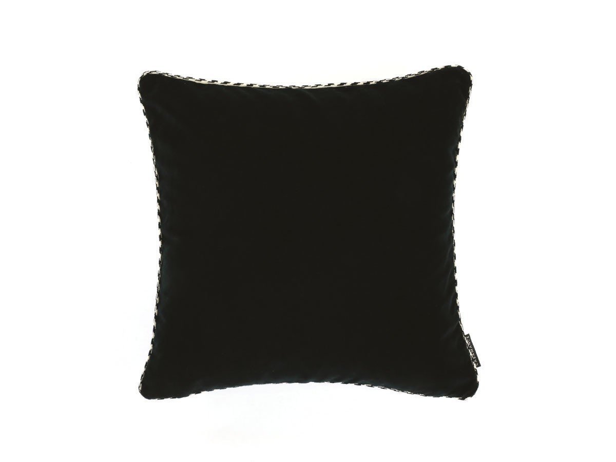 【カサマンス/CASAMANCE / GOODS】のDolce Vita Cushion / ドルチェヴィータ クッション 45 × 45cm インテリア・キッズ・メンズ・レディースファッション・服の通販 founy(ファニー) 　送料無料　Free Shipping　クッション　Cushion, Throw Pillow　パイピング　Piping, Trim Design　フランス　France, French　ベルベット　Velvet, Velvety　ホーム・キャンプ・アウトドア・お取り寄せ　Home Living / Home & Lifestyle / Camping Gear / Outdoor Camping　家具・インテリア　Home Furniture & Interior. Stylish & Functional Living Spaces　その他 インテリア雑貨、家具　Home Decor & Furniture Extras　ノワール ドゥ リュヌ|ID: prp329100003453533 ipo3291000000035324719