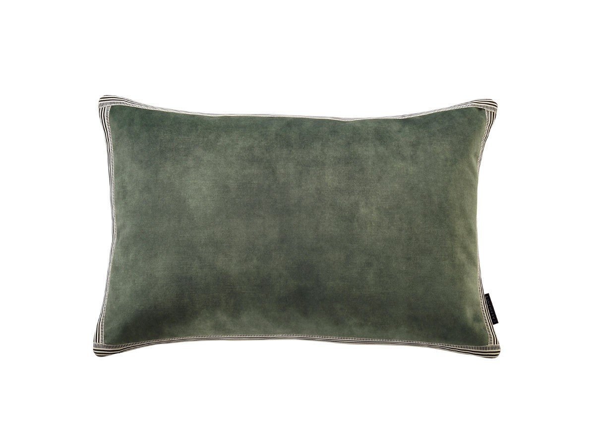 【カサマンス/CASAMANCE / GOODS】のManade Cushion / マナド クッション 60 × 40cm インテリア・キッズ・メンズ・レディースファッション・服の通販 founy(ファニー) 　送料無料　Free Shipping　クッション　Cushion　パイピング　Piping　フランス　France　プリント　Print　ベルベット　Velvet　リネン　Linen　リボン　Ribbon　ヴィンテージ　Vintage　ホーム・キャンプ・アウトドア・お取り寄せ　Home,Garden,Outdoor,Camping Gear　家具・インテリア　Furniture　その他 インテリア雑貨、家具　Furniture, Interior, Others　ヴェール インペリアル|ID: prp329100003453534 ipo3291000000030223627