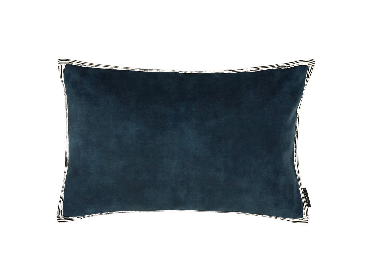【カサマンス/CASAMANCE / GOODS】のManade Cushion / マナド クッション 60 × 40cm インテリア・キッズ・メンズ・レディースファッション・服の通販 founy(ファニー) 送料無料 Free Shipping クッション Cushion, Throw Pillow パイピング Piping, Trim Design フランス France, French プリント Print, Printed Pattern ベルベット Velvet, Velvety リネン Linen, Linen Fabric リボン Ribbon, Bow ヴィンテージ Vintage Style ホーム・キャンプ・アウトドア・お取り寄せ Home Living / Home & Lifestyle / Camping Gear / Outdoor Camping 家具・インテリア Home Furniture & Interior. Stylish & Functional Living Spaces その他 インテリア雑貨、家具 Home Decor & Furniture Extras ブルーニュイ|ID: prp329100003453534 ipo3291000000035324732