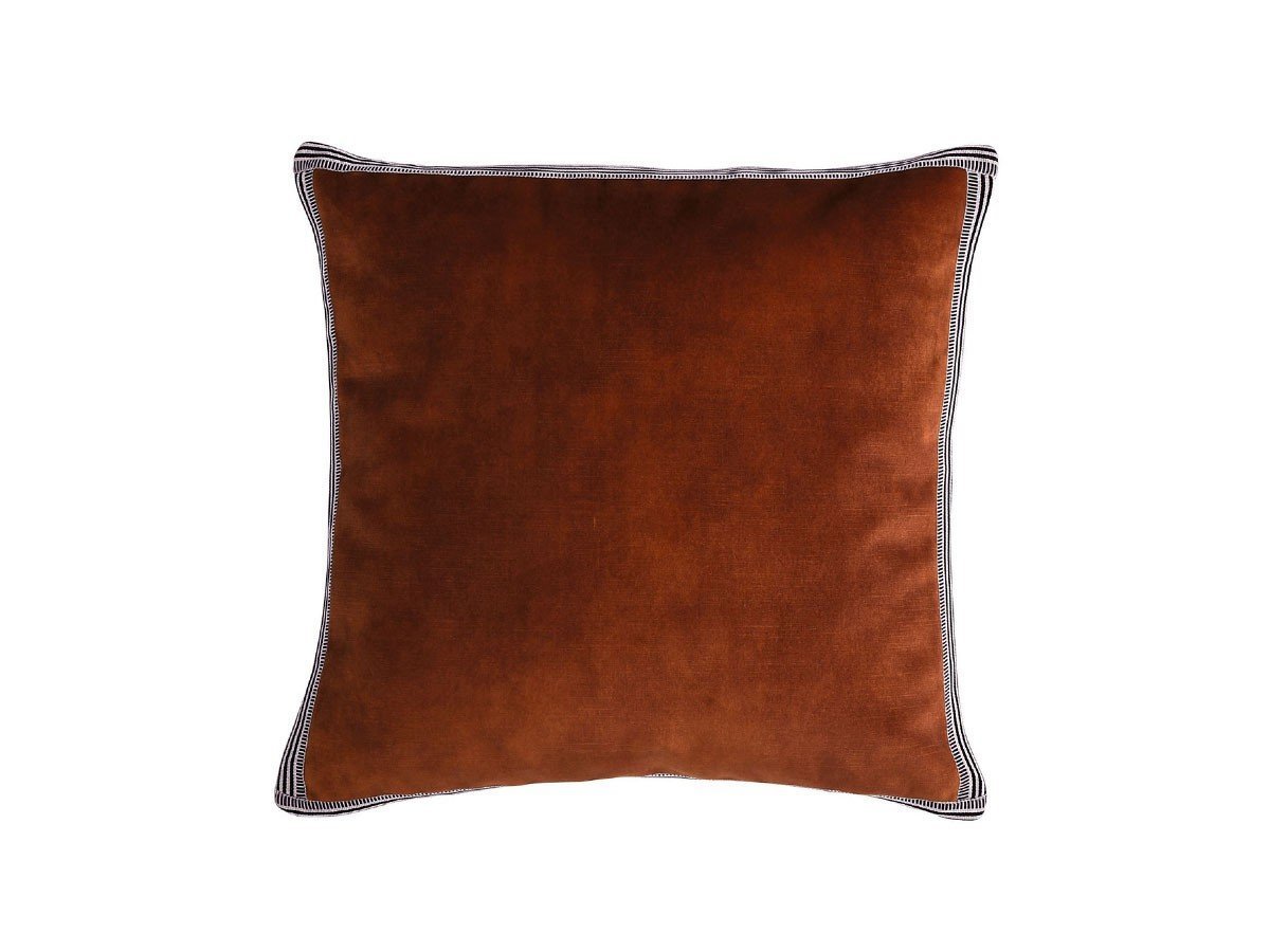 【カサマンス/CASAMANCE / GOODS】のManade Cushion / マナド クッション 65 × 65cm インテリア・キッズ・メンズ・レディースファッション・服の通販 founy(ファニー) 　送料無料　Free Shipping　クッション　Cushion　パイピング　Piping　フランス　France　プリント　Print　ベルベット　Velvet　リネン　Linen　リボン　Ribbon　ヴィンテージ　Vintage　ホーム・キャンプ・アウトドア・お取り寄せ　Home,Garden,Outdoor,Camping Gear　家具・インテリア　Furniture　その他 インテリア雑貨、家具　Furniture, Interior, Others　キュイーブル|ID: prp329100003453536 ipo3291000000030223983