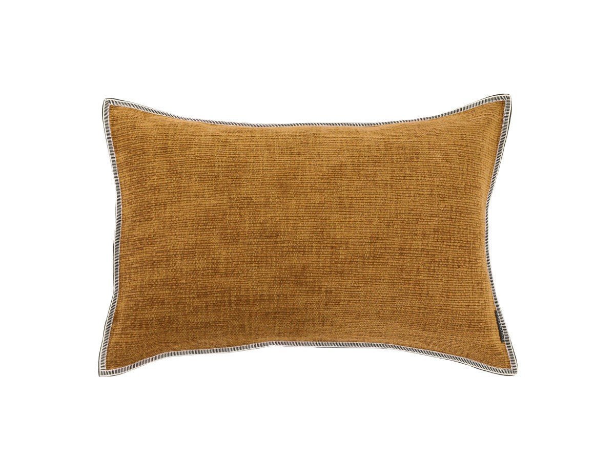 【カサマンス/CASAMANCE / GOODS】のCabourg Cushion / カブール クッション 60 × 40cm インテリア・キッズ・メンズ・レディースファッション・服の通販 founy(ファニー) 　送料無料　Free Shipping　クッション　Cushion　パイピング　Piping　フランス　France　リネン　Linen　リボン　Ribbon　ホーム・キャンプ・アウトドア・お取り寄せ　Home,Garden,Outdoor,Camping Gear　家具・インテリア　Furniture　その他 インテリア雑貨、家具　Furniture, Interior, Others　アンブル|ID: prp329100003453537 ipo3291000000030224035