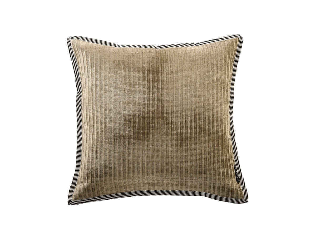 【カサマンス/CASAMANCE / GOODS】のOpulence Cushion / オピュランス クッション 45 × 45cm インテリア・キッズ・メンズ・レディースファッション・服の通販 founy(ファニー) 　送料無料　Free Shipping　クッション　Cushion　パイピング　Piping　フランス　France　リネン　Linen　リボン　Ribbon　ホーム・キャンプ・アウトドア・お取り寄せ　Home,Garden,Outdoor,Camping Gear　家具・インテリア　Furniture　その他 インテリア雑貨、家具　Furniture, Interior, Others　カーキ|ID: prp329100003453540 ipo3291000000025332500