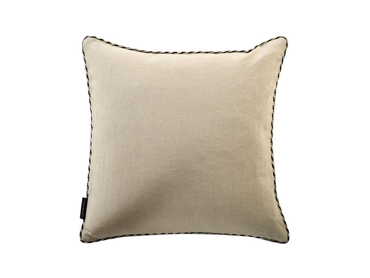 【カサマンス/CASAMANCE / GOODS】のNastie Cushion / ナスティ クッション 45 × 45cm インテリア・キッズ・メンズ・レディースファッション・服の通販 founy(ファニー) 　送料無料　Free Shipping　クッション　Cushion, Throw Pillow　パイピング　Piping, Trim Design　フランス　France, French　ベルベット　Velvet, Velvety　リネン　Linen, Linen Fabric　レース　Lace, Lace Fabric　ホーム・キャンプ・アウトドア・お取り寄せ　Home Living / Home & Lifestyle / Camping Gear / Outdoor Camping　家具・インテリア　Home Furniture & Interior. Stylish & Functional Living Spaces　その他 インテリア雑貨、家具　Home Decor & Furniture Extras　裏面|ID: prp329100003453555 ipo3291000000035327833