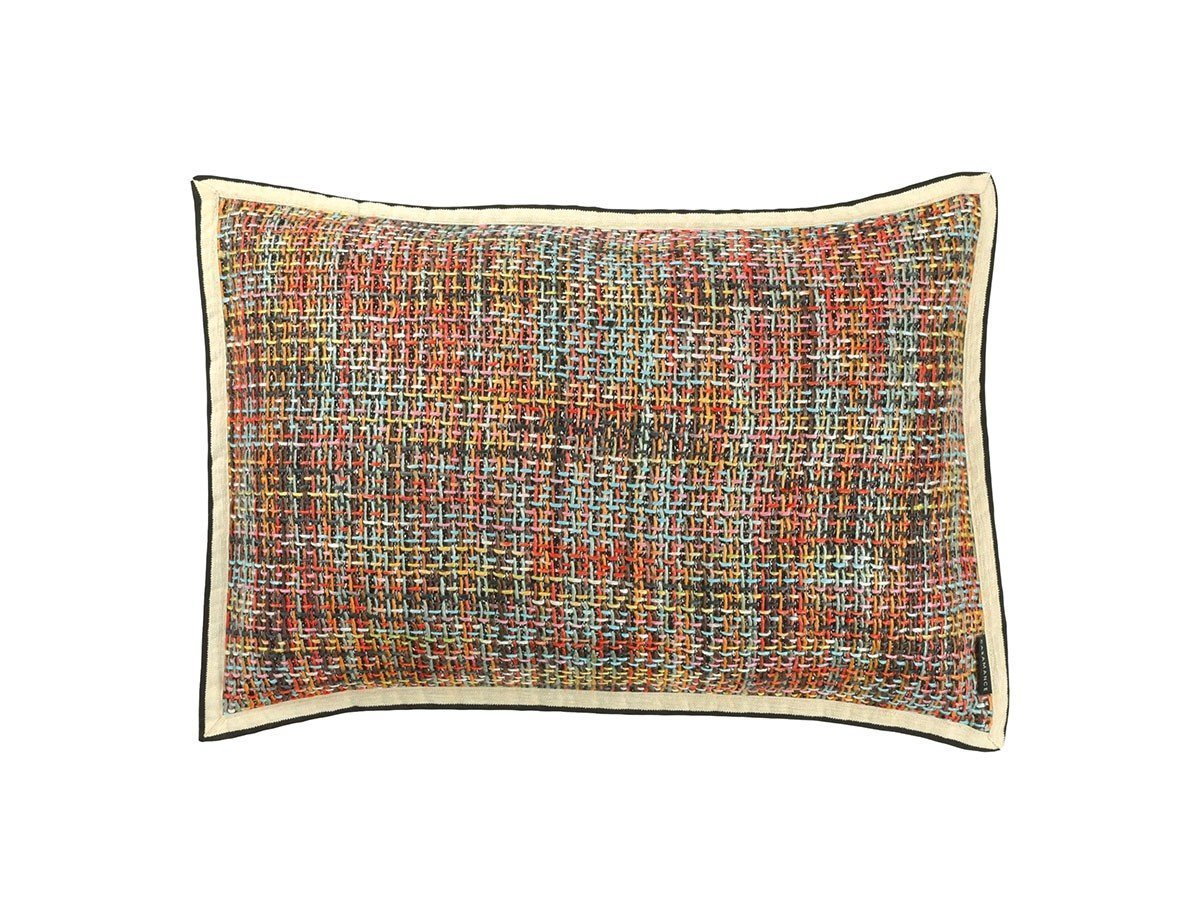 【カサマンス/CASAMANCE / GOODS】のBruyere Cushion / ブリュイエール クッション 60 × 40cm インテリア・キッズ・メンズ・レディースファッション・服の通販 founy(ファニー) 　送料無料　Free Shipping　クッション　Cushion, Throw Pillow　ツイード　Twill, Twill Weave　トリミング　Trimming, Decorative Edge　パイピング　Piping, Trim Design　フランス　France, French　リネン　Linen, Linen Fabric　リボン　Ribbon, Bow　ホーム・キャンプ・アウトドア・お取り寄せ　Home Living / Home & Lifestyle / Camping Gear / Outdoor Camping　家具・インテリア　Home Furniture & Interior. Stylish & Functional Living Spaces　その他 インテリア雑貨、家具　Home Decor & Furniture Extras　ムルティコ|ID: prp329100003453557 ipo3291000000035324947