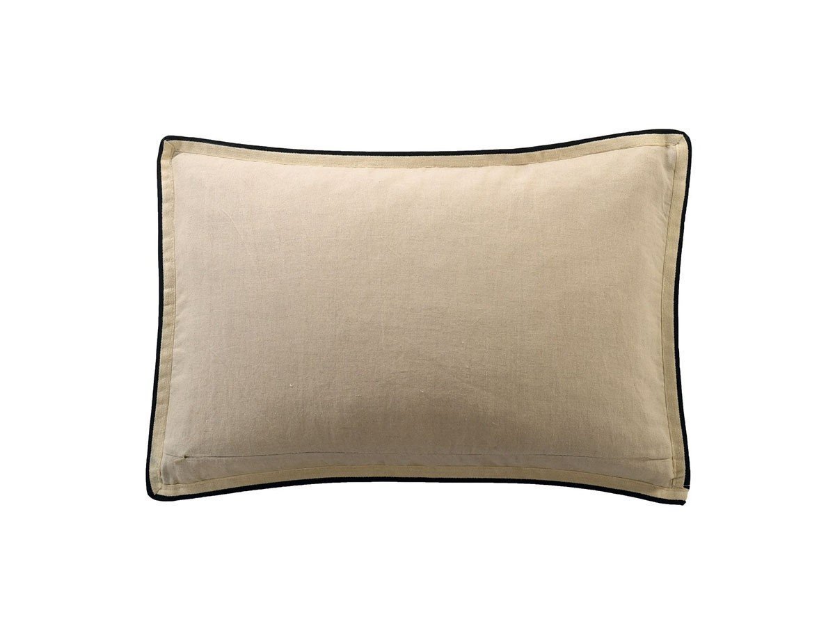 【カサマンス/CASAMANCE / GOODS】のBruyere Cushion / ブリュイエール クッション 60 × 40cm インテリア・キッズ・メンズ・レディースファッション・服の通販 founy(ファニー) 　送料無料　Free Shipping　クッション　Cushion, Throw Pillow　ツイード　Twill, Twill Weave　トリミング　Trimming, Decorative Edge　パイピング　Piping, Trim Design　フランス　France, French　リネン　Linen, Linen Fabric　リボン　Ribbon, Bow　ホーム・キャンプ・アウトドア・お取り寄せ　Home Living / Home & Lifestyle / Camping Gear / Outdoor Camping　家具・インテリア　Home Furniture & Interior. Stylish & Functional Living Spaces　その他 インテリア雑貨、家具　Home Decor & Furniture Extras　裏面|ID: prp329100003453557 ipo3291000000035324949