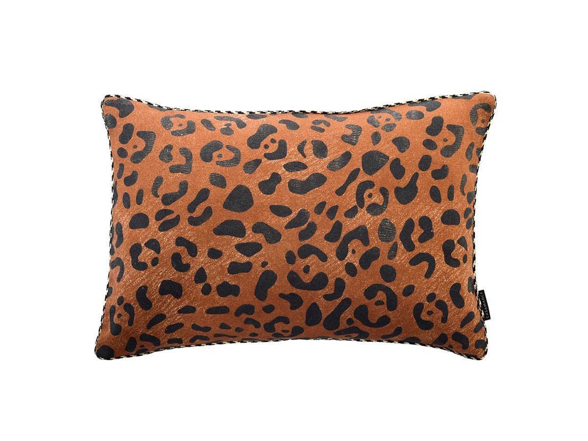 【カサマンス/CASAMANCE / GOODS】のLeo Cushion / レオ クッション 60 × 40cm インテリア・キッズ・メンズ・レディースファッション・服の通販 founy(ファニー) 　送料無料　Free Shipping　クッション　Cushion, Throw Pillow　パイピング　Piping, Trim Design　フランス　France, French　モダン　Modern, Contemporary　リネン　Linen, Linen Fabric　レオパード　Leopard, Animal Print　ホーム・キャンプ・アウトドア・お取り寄せ　Home Living / Home & Lifestyle / Camping Gear / Outdoor Camping　家具・インテリア　Home Furniture & Interior. Stylish & Functional Living Spaces　その他 インテリア雑貨、家具　Home Decor & Furniture Extras　キュイーブル|ID: prp329100003453560 ipo3291000000035327805
