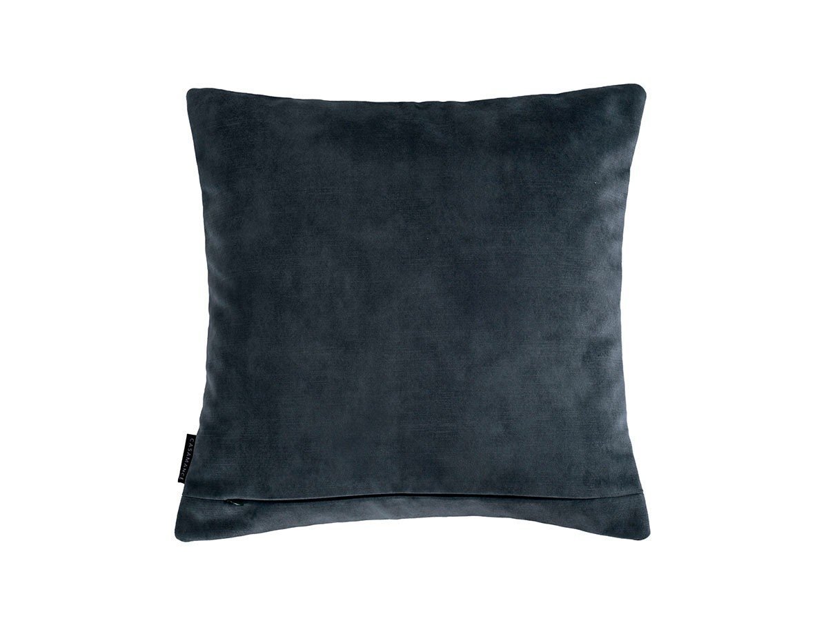 【カサマンス/CASAMANCE / GOODS】のOca Cushion / オカ クッション 45 × 45cm インテリア・キッズ・メンズ・レディースファッション・服の通販 founy(ファニー) 　送料無料　Free Shipping　クッション　Cushion　ストライプ　Stripe　トリミング　Trimming　フランス　France　ベルベット　Velvet　モチーフ　Motif　リボン　Ribbon　ホーム・キャンプ・アウトドア・お取り寄せ　Home,Garden,Outdoor,Camping Gear　家具・インテリア　Furniture　その他 インテリア雑貨、家具　Furniture, Interior, Others　セラドン(裏面)|ID: prp329100003453574 ipo3291000000025332931