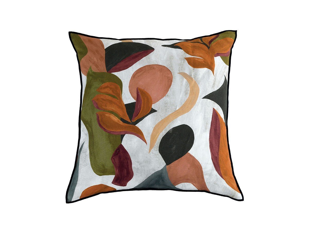 【カサマンス/CASAMANCE / GOODS】のAir de Fete Cushion / エア ド フェット クッション 65 × 65cm インテリア・キッズ・メンズ・レディースファッション・服の通販 founy(ファニー) 送料無料 Free Shipping クッション Cushion, Throw Pillow コレクション Collection, Seasonal Line サテン Satin, Glossy Fabric トリミング Trimming, Decorative Edge フランス France, French プリント Print, Printed Pattern モチーフ Motif, Design Theme リネン Linen, Linen Fabric ホーム・キャンプ・アウトドア・お取り寄せ Home Living / Home & Lifestyle / Camping Gear / Outdoor Camping 家具・インテリア Home Furniture & Interior. Stylish & Functional Living Spaces その他 インテリア雑貨、家具 Home Decor & Furniture Extras カーキ / オランジュ ブリュレ|ID: prp329100003453577 ipo3291000000035325004
