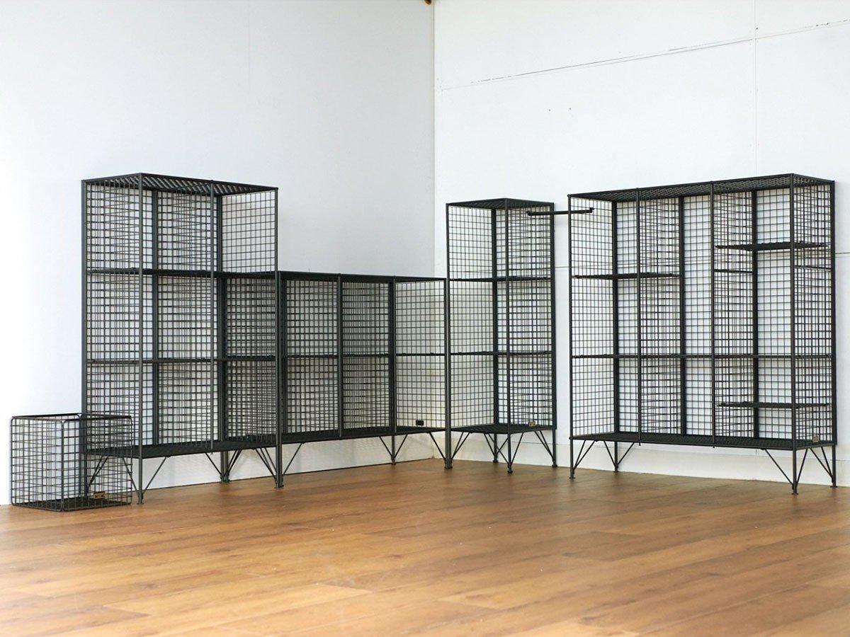 【ジャーナルスタンダード ファニチャー/journal standard Furniture / GOODS】のPAXTON MESH RACK 6 GRID WIDE / パクストン メッシュラック 6グリッド ワイド インテリア・キッズ・メンズ・レディースファッション・服の通販 founy(ファニー) 　ジャケット　Jacket　ボックス　Box　メッシュ　Mesh　モダン　Modern　ワイド　Wide　ヴィンテージ　Vintage　ホーム・キャンプ・アウトドア・お取り寄せ　Home,Garden,Outdoor,Camping Gear　家具・インテリア　Furniture　収納家具・キャビネット　Storage Furniture　ラック・シェルフ　Rack Shelf　シリーズでサイズ違いを展開しています。|ID: prp329100003456945 ipo3291000000025331338